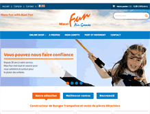 Tablet Screenshot of maxifun-shop.com